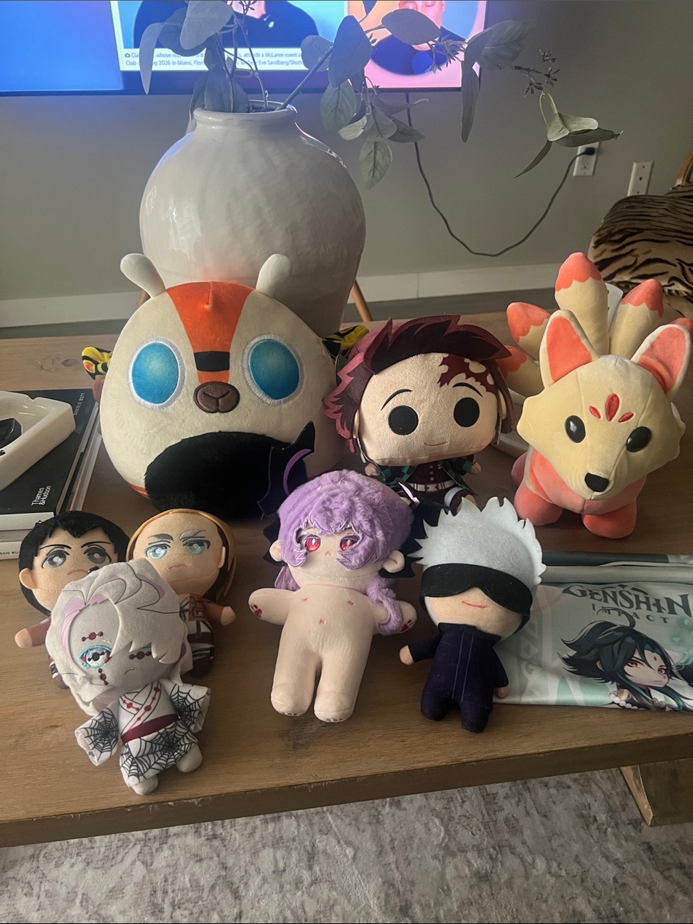 Demon Slayer/ Adopt me/ squishmallow moth nwt/ Genshin Impact